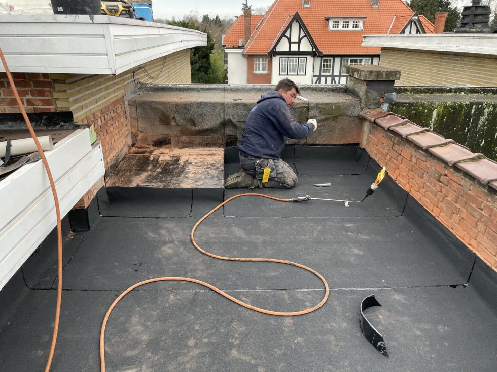 Renovatie Plat Dak In Wilrijk | Dakwerken | Dural Bouwgroep